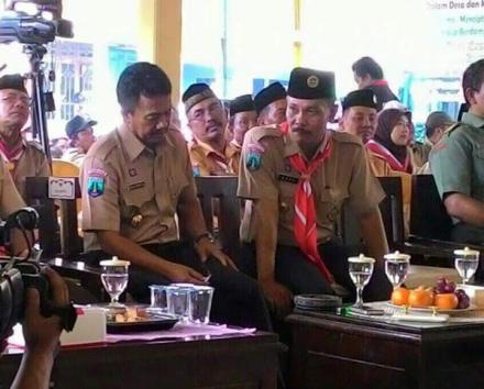 Kunjungan Bupati Jombang Lounching SID di Desa Pulosari